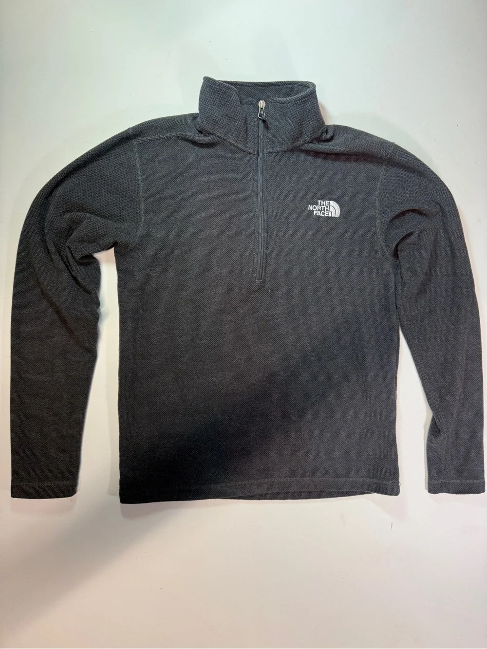 The North Face Charcoal Half-Zip Fleece Pullover